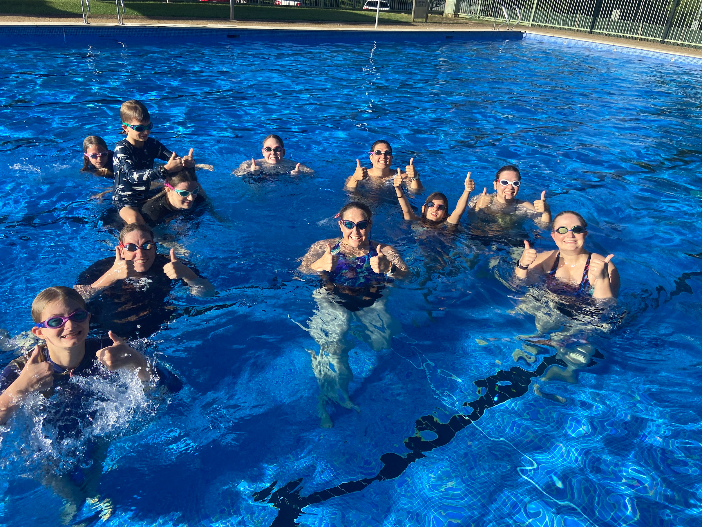 Northpine Teachers Swim “Laps for Life” featured image